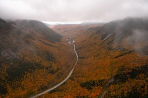new hampshire fall aerial